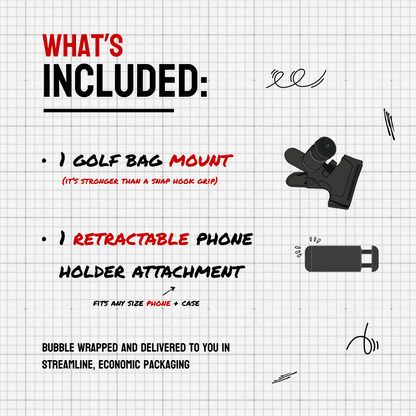 Clipgolf Phone Mount